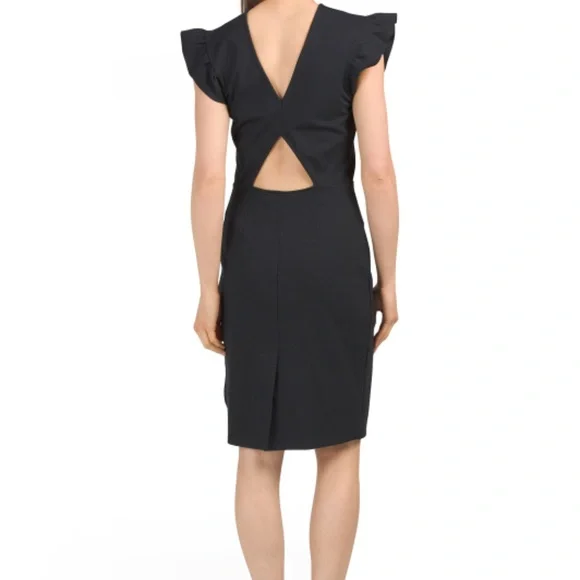 AVEC LES FILLES Ruffle Sleeve Dress - Picture 2 of 2